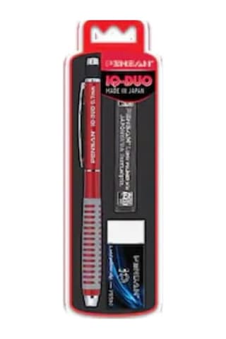 Pensan Iq-duo 0,7 Mm Silgili Kırmızı Versatil Kalem Seti
