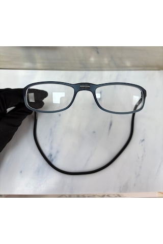 Vi653 Small Beden Unisex Mıknatıslı Mavi Işık Korumalı Gözlüğü Açık Mavi