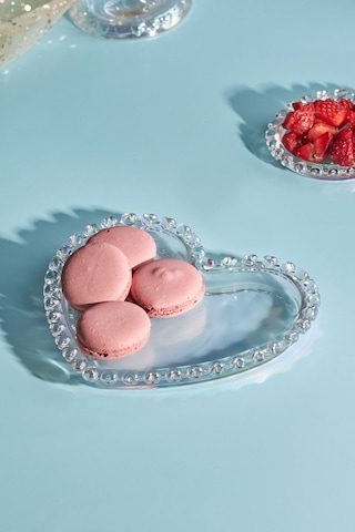 Karaca Rory Kalp Cam Pasta Tabağı 18 cm