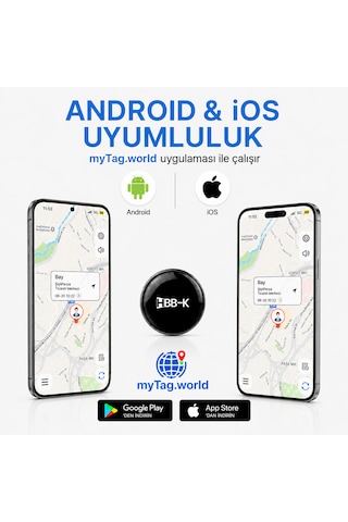 Apple Uyumlu iOS & Android Airtag Akıllı GPS Takip Cihazı