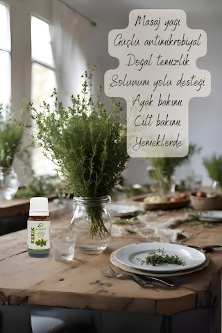 Einnatur Kekik Uçucu Yağı % 100 Saf Origanum Onites Essential Oil Karvakrol 10 ML