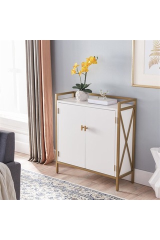 Püff Berlin Fonksiyonel Dolap Beyaz