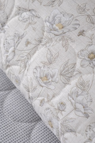Summer Pike Comforter Set Ranforce Vanessa Tek Kişilik Gri