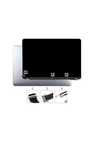 Apple Uyumlu MacBook Pro 13 Retina A1502 2013 Full Ekran Set