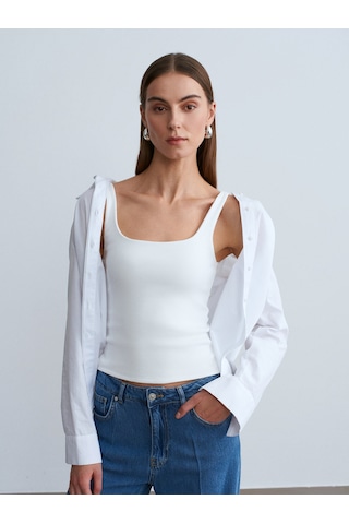 Dilvin 21057 Askılı Top-ekru Ekru