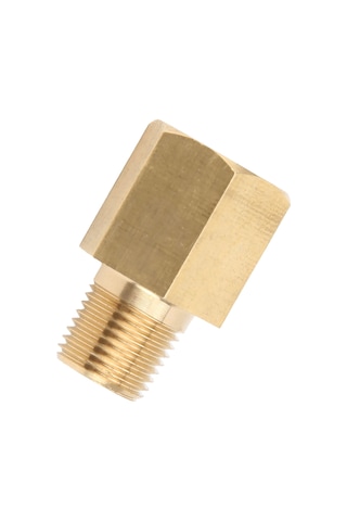 Vkemall Bakır Olie Basıncı Adaptörü, 1/8 Npt'den 1/8 Bspt'ye Dönüştürücü, Cnc İşlenmiş, Evrensel Motor Sensörü Bağlantısı