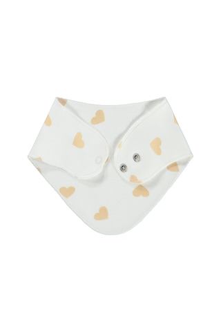 Civil Baby Kalp Empirme Mama Önlüğü - Pudra
