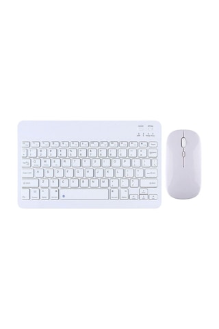 Samsung Galaxy Tab A11+ Plus X310 Uyumlu 4in1 Set Klavye Mouse Kılıf Kalem Ekran Koruyucu Kılıf