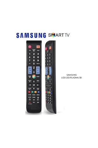 Samsung Uyumlu 55Tu8000 Lcd Led Tv Kumanda Smart Tuşlu