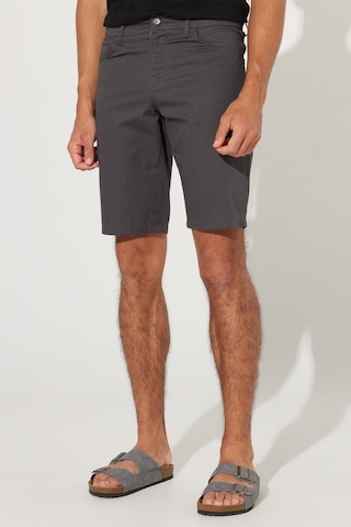 Ac&Co / Altınyıldız Classics Erkek Antrasit Slim Fit Dar Kesim Armürlü %100 Pamuk Casual Chino Şort 4A0222200007Atr56 Antrasit