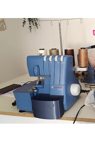 Singer Overlok Makinesi S0235 - S0230 Için Çöp Kutusu Atık Fire K