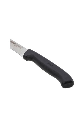 Pirge Ecco Sebze Bıçağı Sivri Dişli - Siyah/12 Cm Siyah