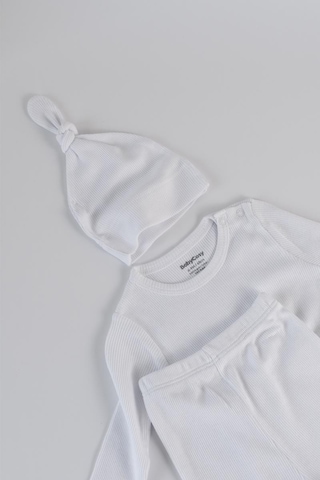 Modal Pantolon & Badi & Şapka Set 001