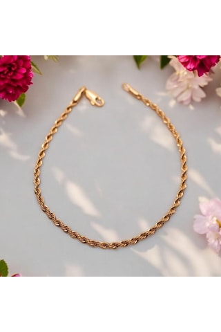 Casera's Kadın Bileklik Csr70124008 Gold