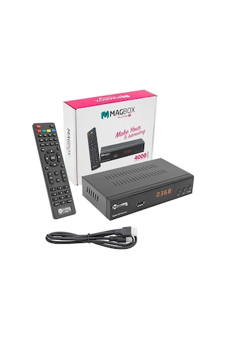 Magbox Pluton S Full Hd Tkgs'li Hdmı-scart Girişli Kasalı Uydu Alıcısı