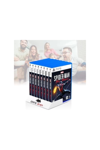 Ps4 Ps5 Oyun Cd Standı Game Over Temalı