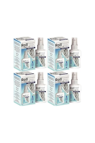 Roll El ve Cilt Antiseptik Solüsyon Sprey 4 x 100 ML