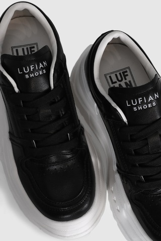 Lufian Darla Kadın Sneaker Ayakkabı Siyah Siyah 121230020100100 Siyah