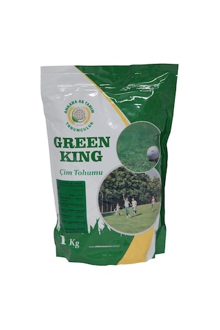 Green King Çim Tohumu 4'lü Karışım Gölge Alanlar 1 Kg Green King Çim Tohumu 4'lü Karışım Gölge Alanlar 1 Kg
