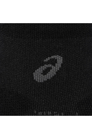 Asics Performance Run Sock Quarter Unisex Siyah Koşu Çorabı 3013b003-002 Siyah