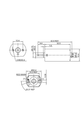 2 Li Ff180 Dc Motor Robot, Araç, Arduino Projeleri Uyumlu