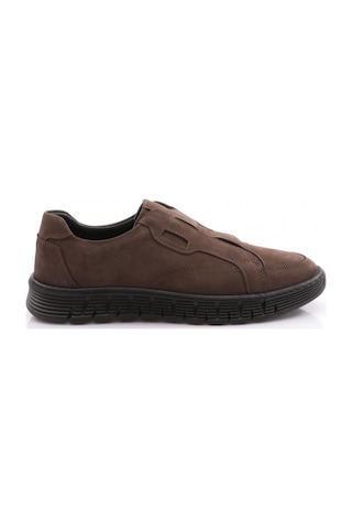 Dgn 9272 Erkek Düz Taban Sneakers Ayakkabi 9272-2505-R11235 Kahverengi