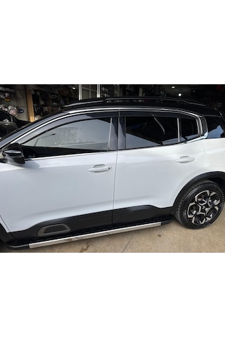 Sunplex Citroen C5 Aircross Kromlu Cam Rüzgarlığı 4lü Set 2017 Ve Üstü