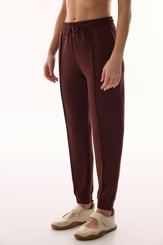 Penti Kahverengi Silky Touch Yüksek Bel Lastikli Paça Jogger