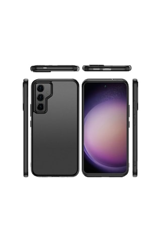 Zore Galaxy Uyumlu S24 Plus Kılıf Volks Kapak - Siyah Siyah
