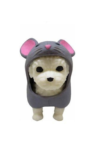 Dress Your Puppy Kostümlü Esneyen Figürler Köpek Fare Poodle Yumu