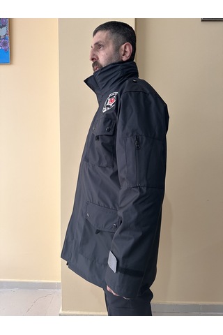 Erkek Yeni Yasa Kamu Personel Özel Güvenlik Kışlık Tekli Kaban