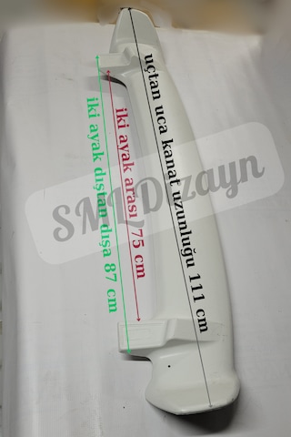 Toyota Auris 2006-2009 Spoiler Plastik Auris Spoyler Rüzgarlık