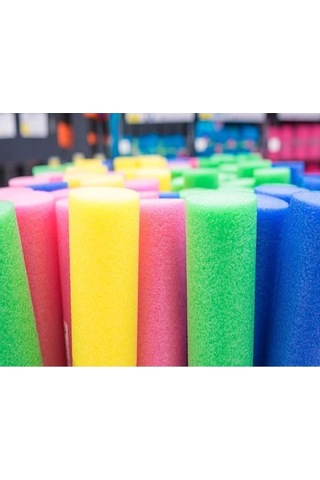 40 Adet Karışık 150 Cm Deniz Ve Havuz Yüzme Makarnası, Köpük Sosis Karışık Çok Renkli