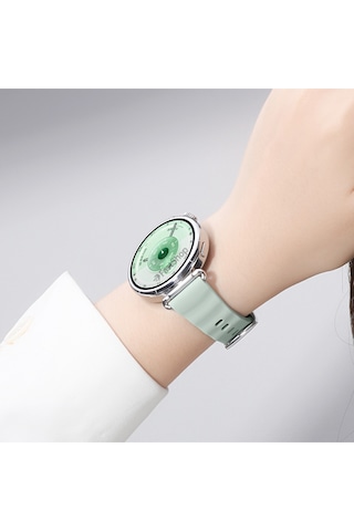 Huawei Watch Gt4 / Gt5 / Gt6 41 Mm / Gt5 Pro 42 Mm Uyumlu 18mm Tokalı Lansman Silikon Kordon