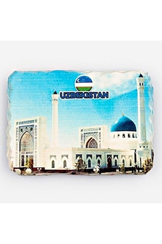 Özbekistan Registan Meydanı Kırık Magnet