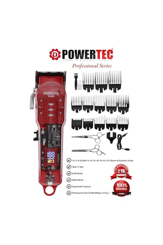 Powertec TR-3100 Saç Sakal Tıraş Makinesi