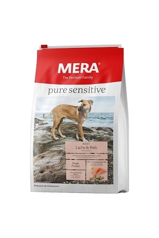 Mera Pure Sensitive Lachs & Rice Yetişkin Köpek Maması 12500 G