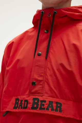 Bad Bear Hurricane Windbreaker Crimson Red Kırmızı Kanguru Cep Erkek Rüzgarlık-kırmızı Kırmızı
