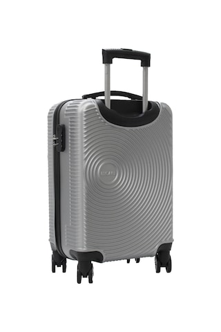 Escape Vlz 072-set Abs 8 Tekerlekli Büyük, Orta, Kabin Boy Valiz, Bavul Seti, Açık Gri
