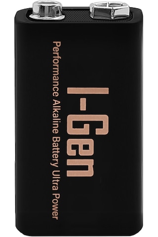 I-gen 6lr61 Ultra Alkalin 9 Volt Pil 9v Kare Pil 1 Adet