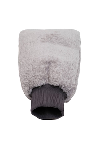 Welsoft Astarlı Araç Temizleme Mikrofiber Araba Cila Eldiveni Gri