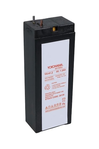 Akü Yokohama Yh-41.2 4 Volt - 1.2 Amper 35x22x91 Mm