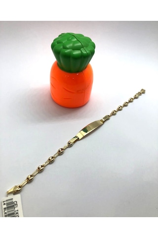 ÇELİKOĞLU KUYUMCULUK 14 AYAR ALTIN BEBEK ÇOCUK BİLEKLİĞİ KÜNYE 3,