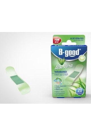 B-Good Aloe Vera Suya Dayanıklı Yara Bandı 20'li
