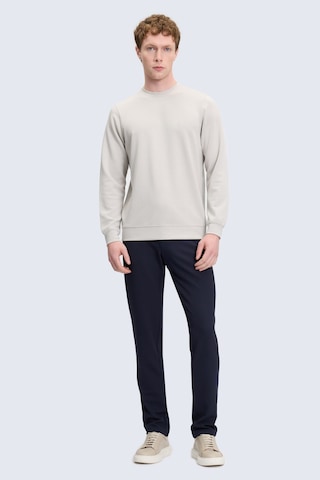 Hatemoğlu Gri Regular Fit Bisiklet Yaka Sweatshirt