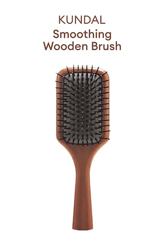 Kolay Ve Konforlu Kullanım Sunan Ahşap Tarak Kundal Smoothing Wooden Brush