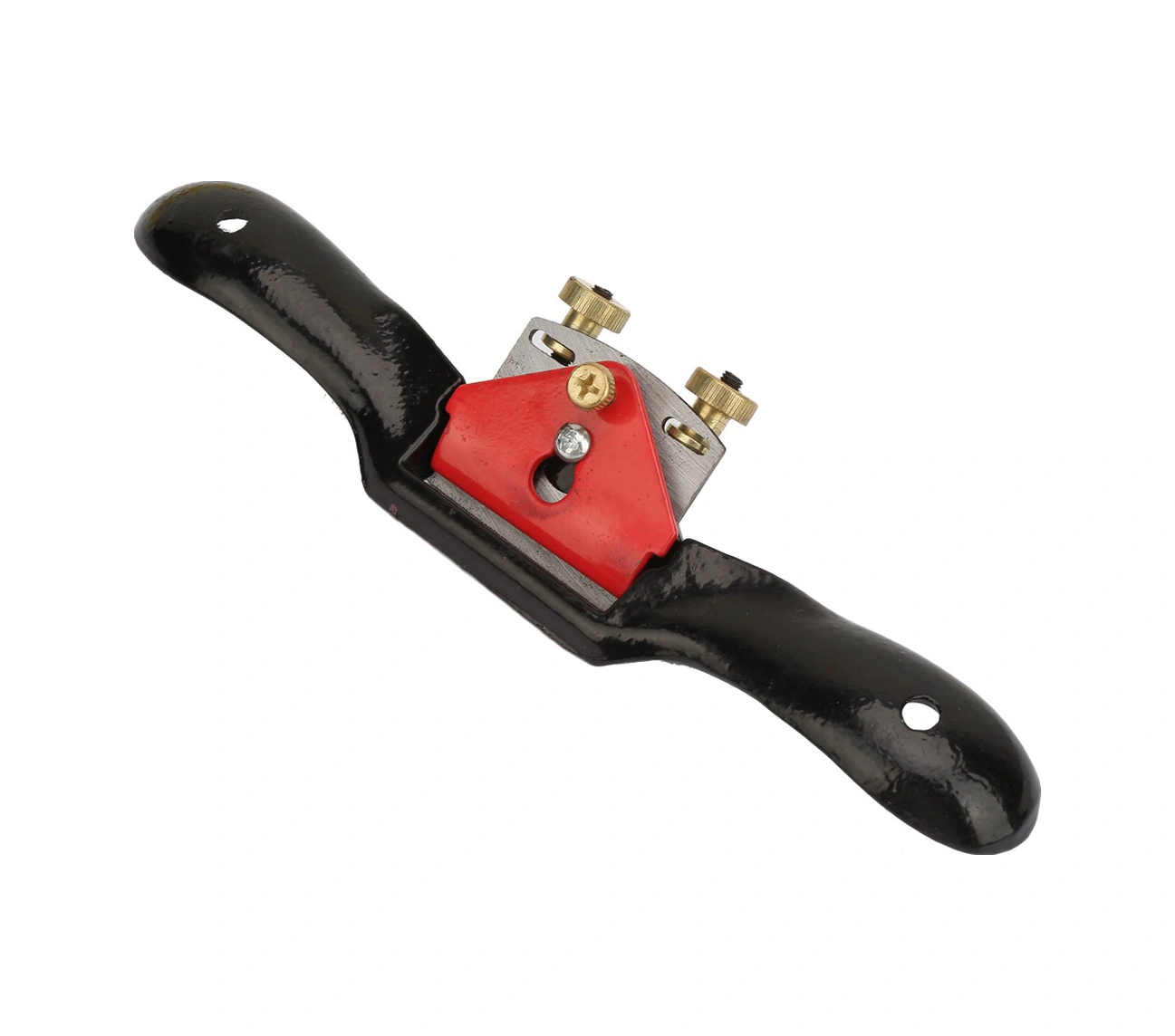 Tenfowee Ahşap İşleri İçin Çift Vida Ayarlı, Dayanıklı Çelikten Yapılmış 10 İnç Kırmızı-siyah Uçak Testeresi - Dairesel, Eğri Ve Köşe Düzenleme