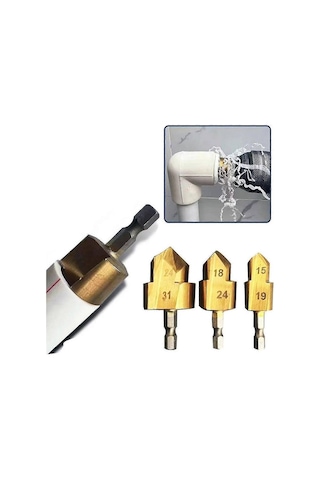 Pprc Boru Genişletme Ve Delme Bits Uçlu Matkap Seti Dmx4760 Evimdeyokyok