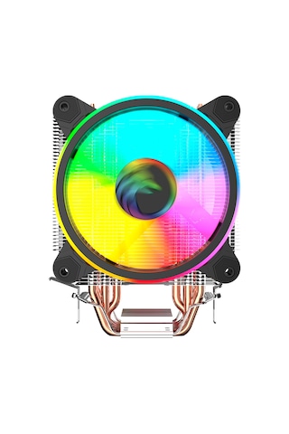 Gametech Hd6.2 Pro Cpu Soğutucu 2X12 Cm Led Fan Intel Amd 2011