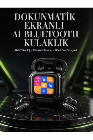 Znv Zenvia Mey İthalat Akıllı Dokunmatik Kontrol Aı Özellikli Bluetooth Kulaklık Znv2025 Cmn Belirtilmemiş